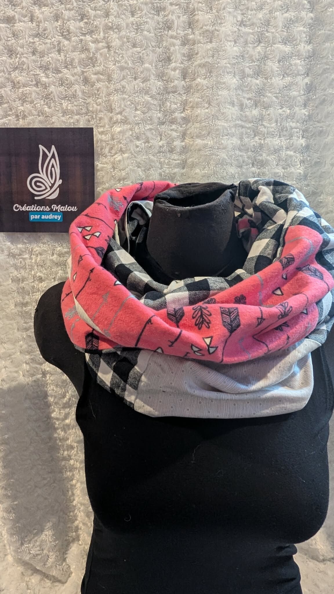 foulard femme infini