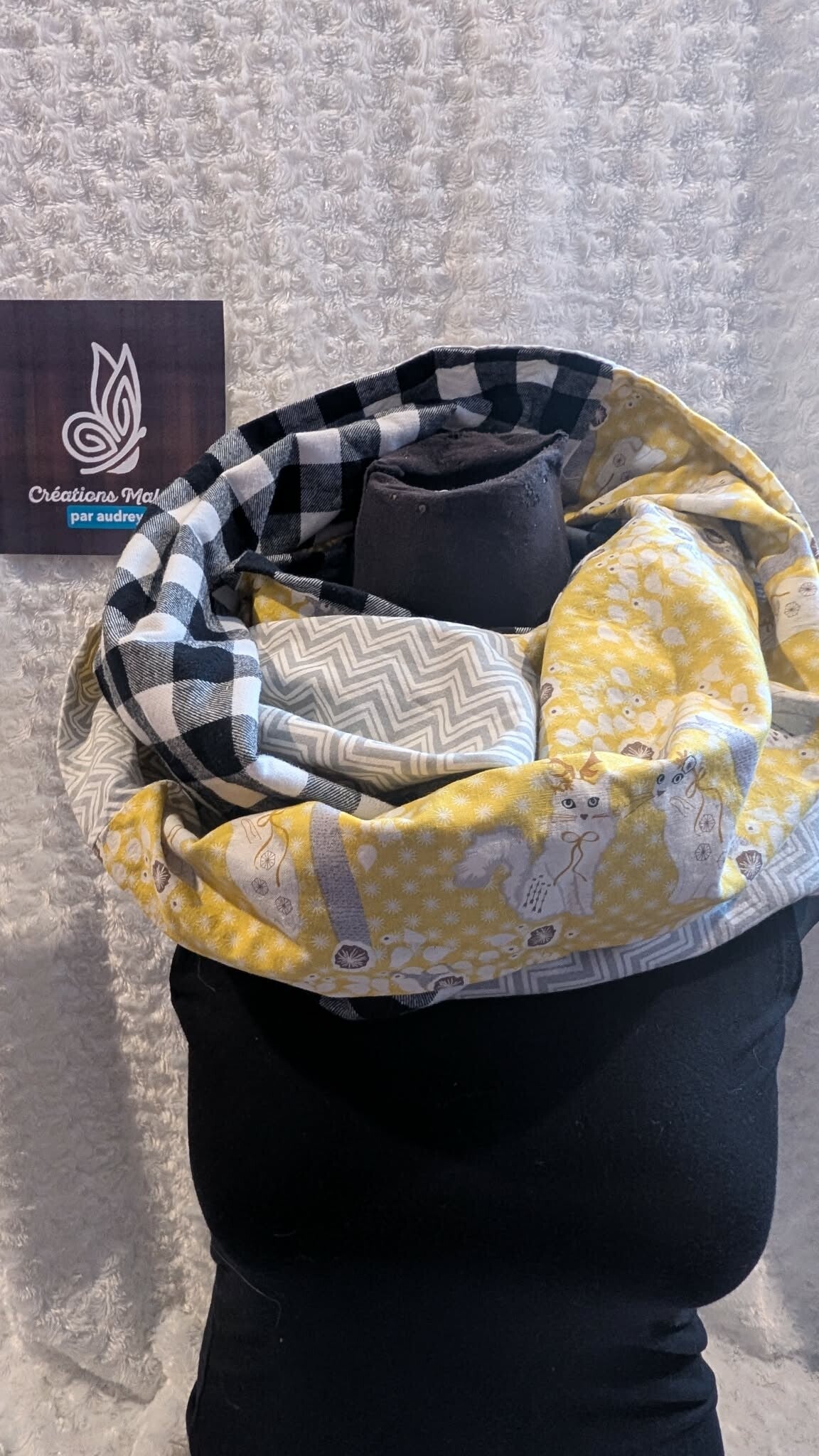 foulard femme infini