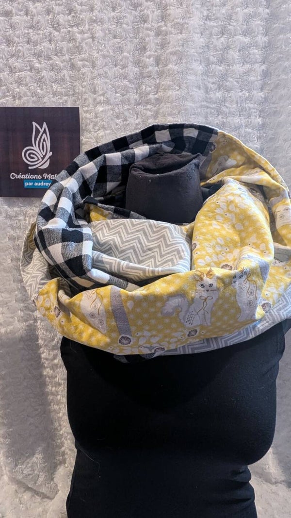 foulard femme infini