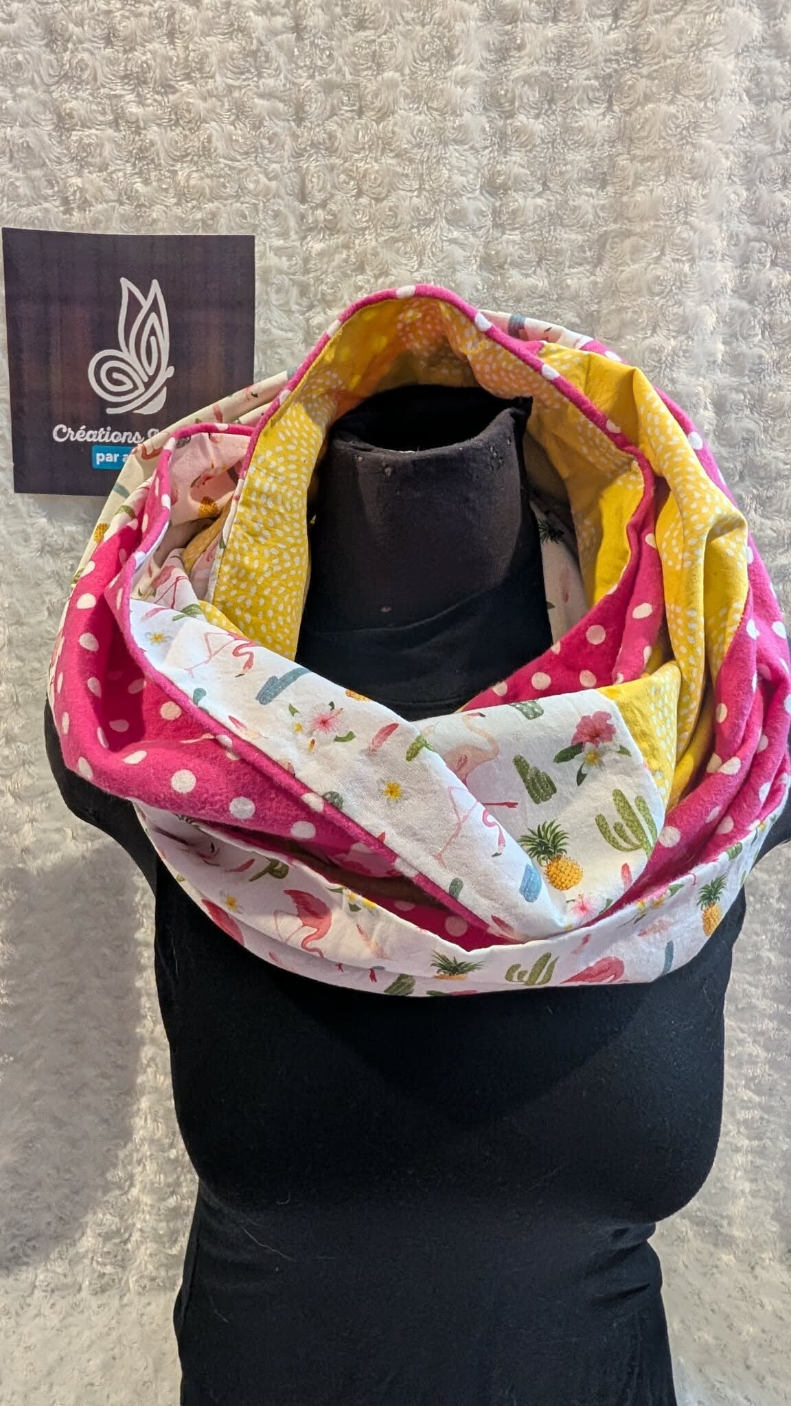 foulard femme infini