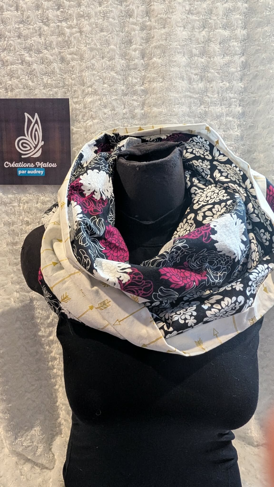 foulard femme infini