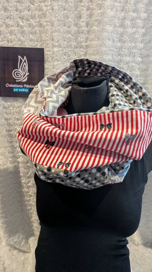 foulard femme infini