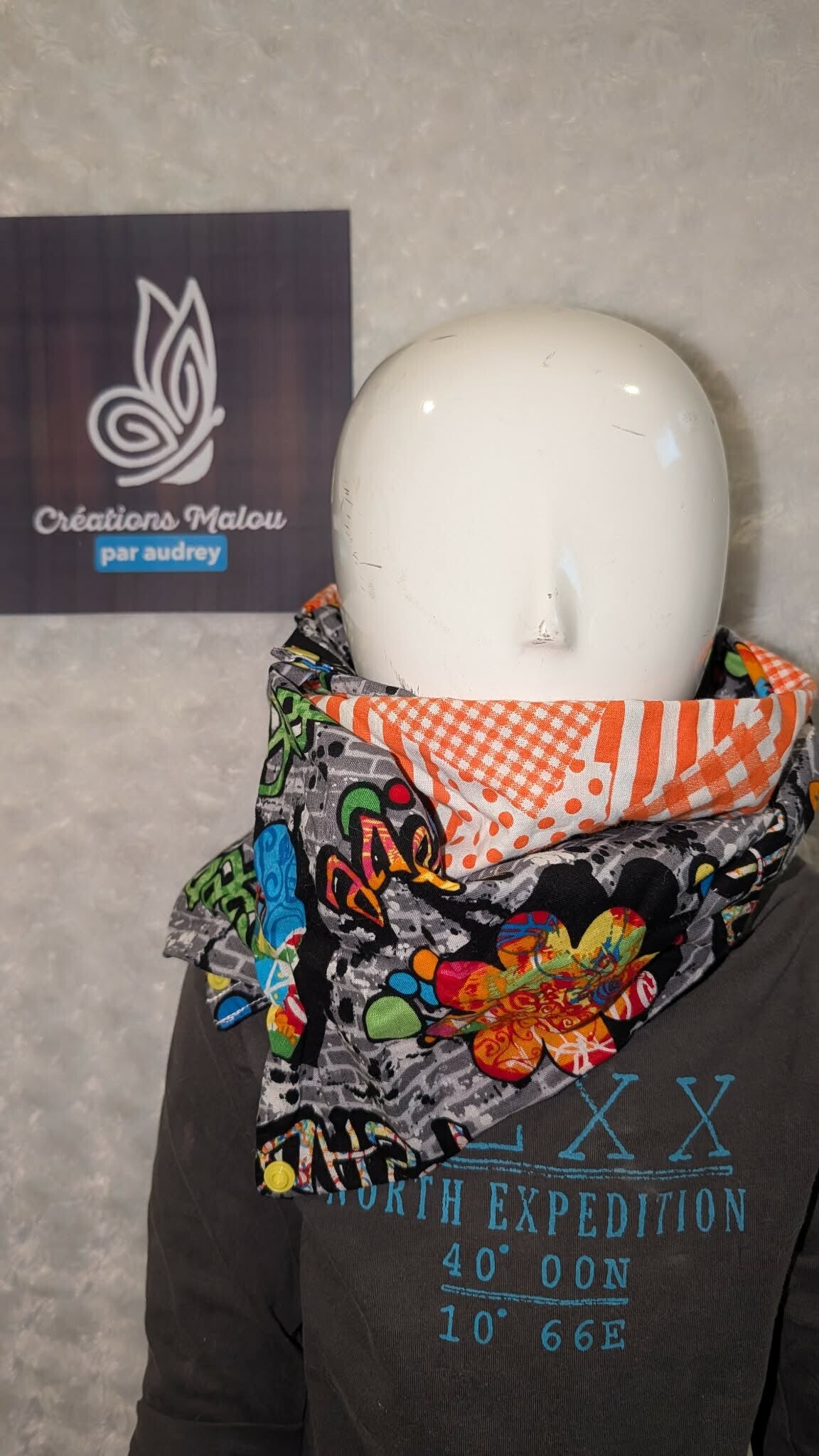 foulard presque grand ( 5-9 ans )