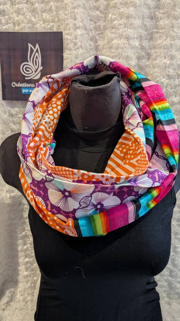 foulard femme infini