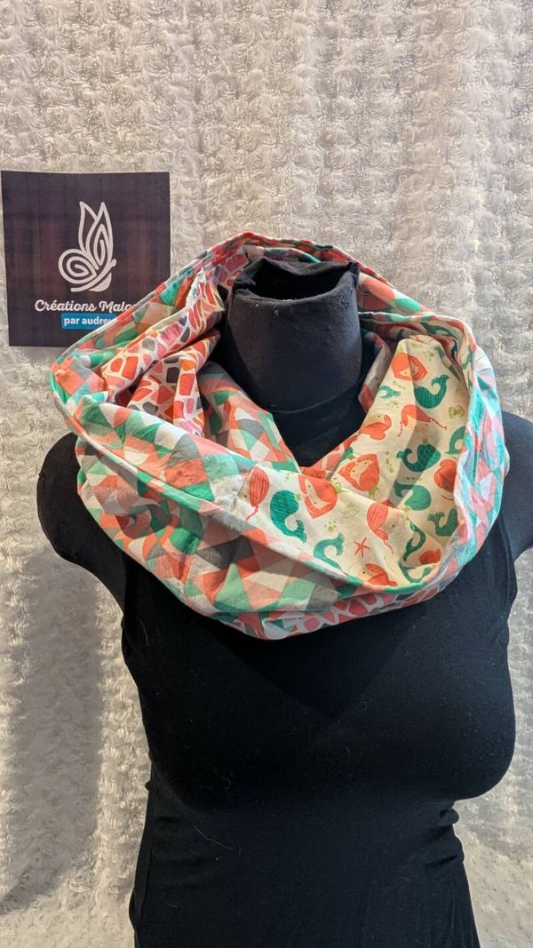 foulard femme infini