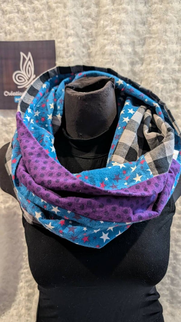 foulard femme infini