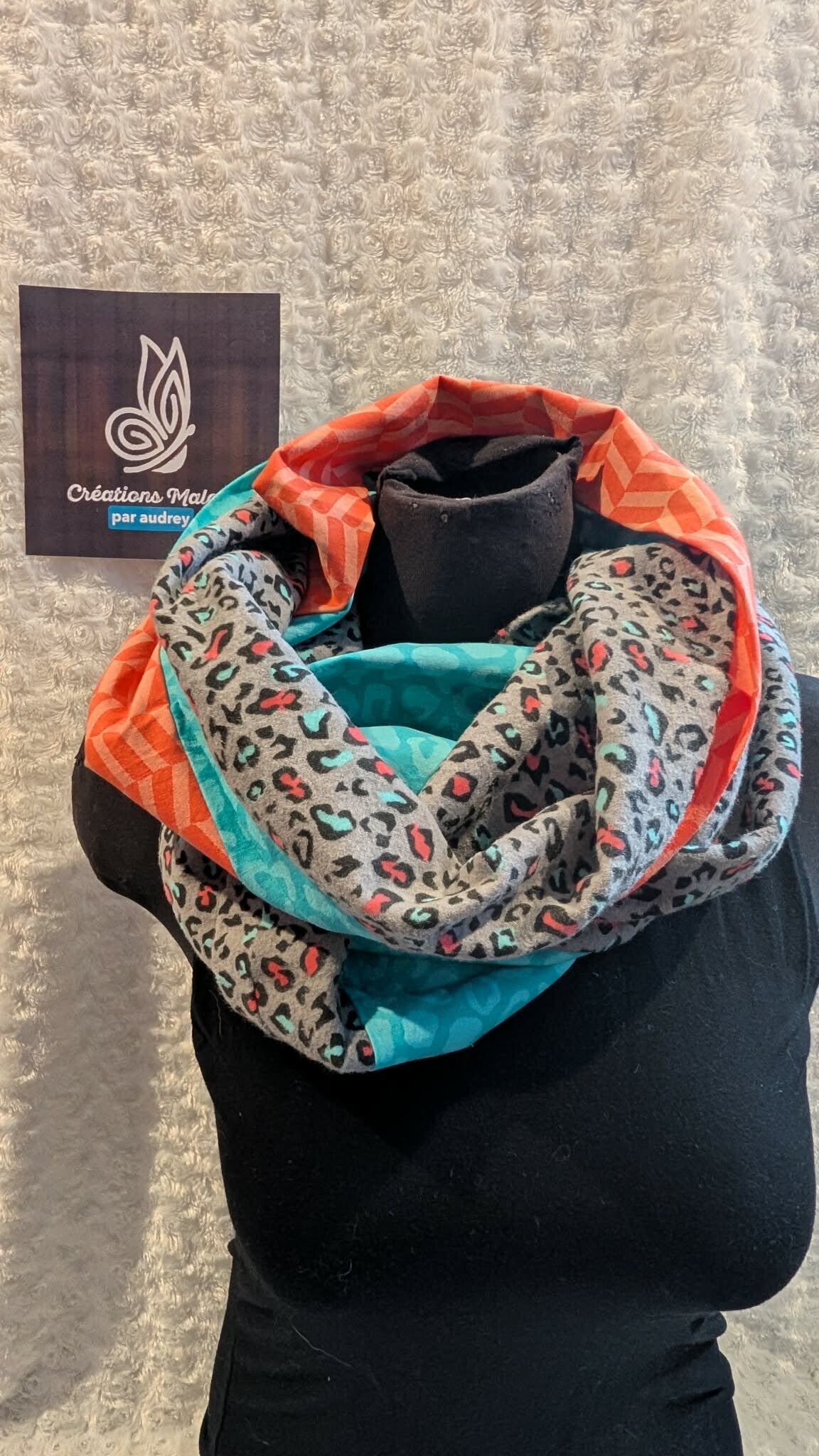 foulard femme infini