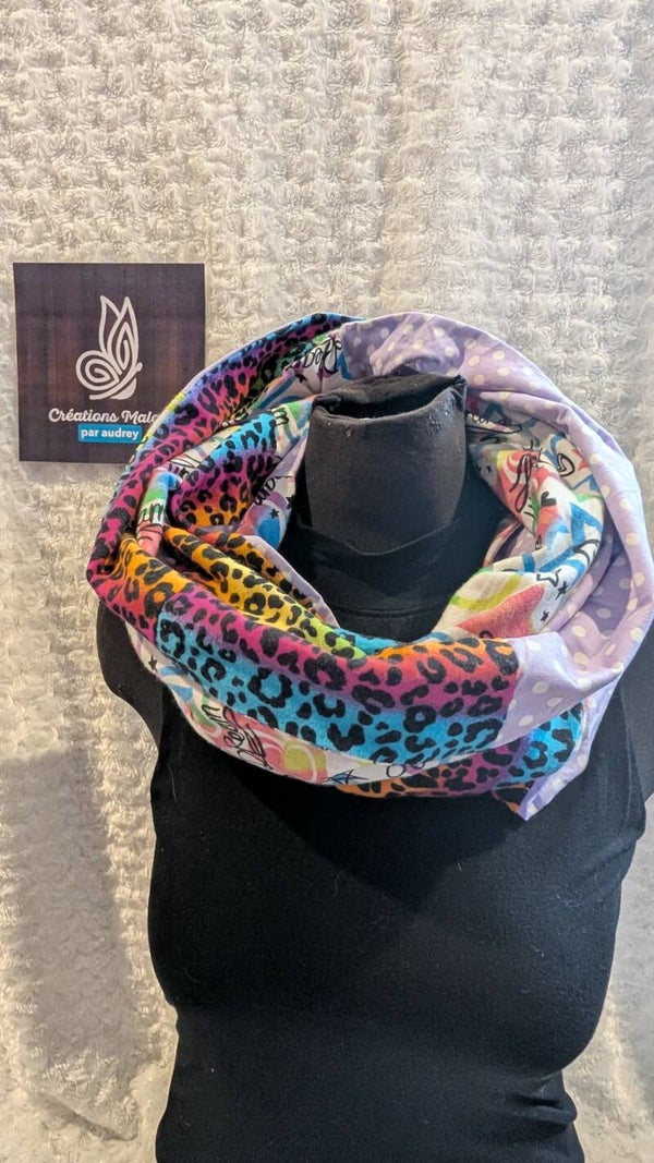 foulard femme infini