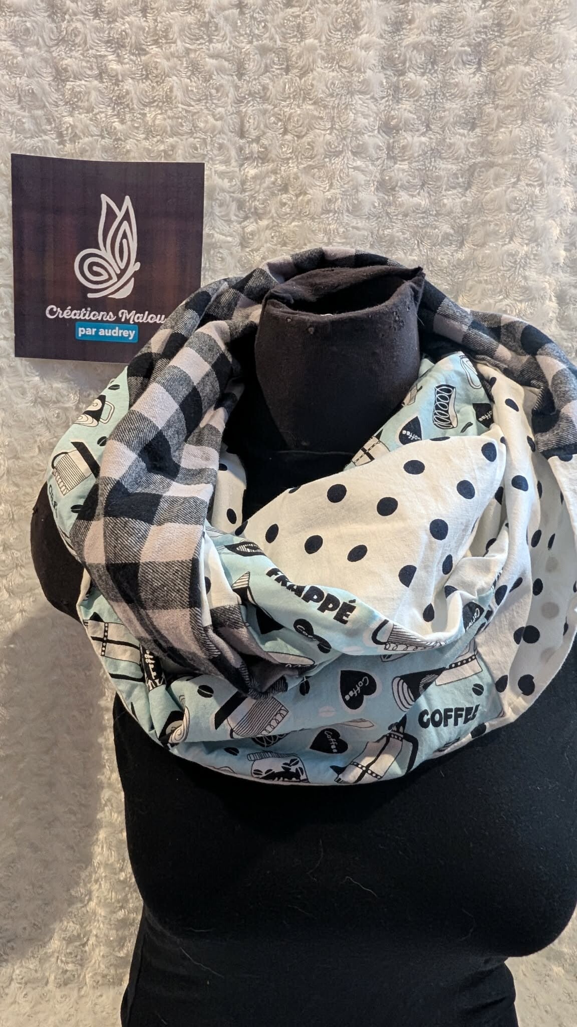 foulard femme infini