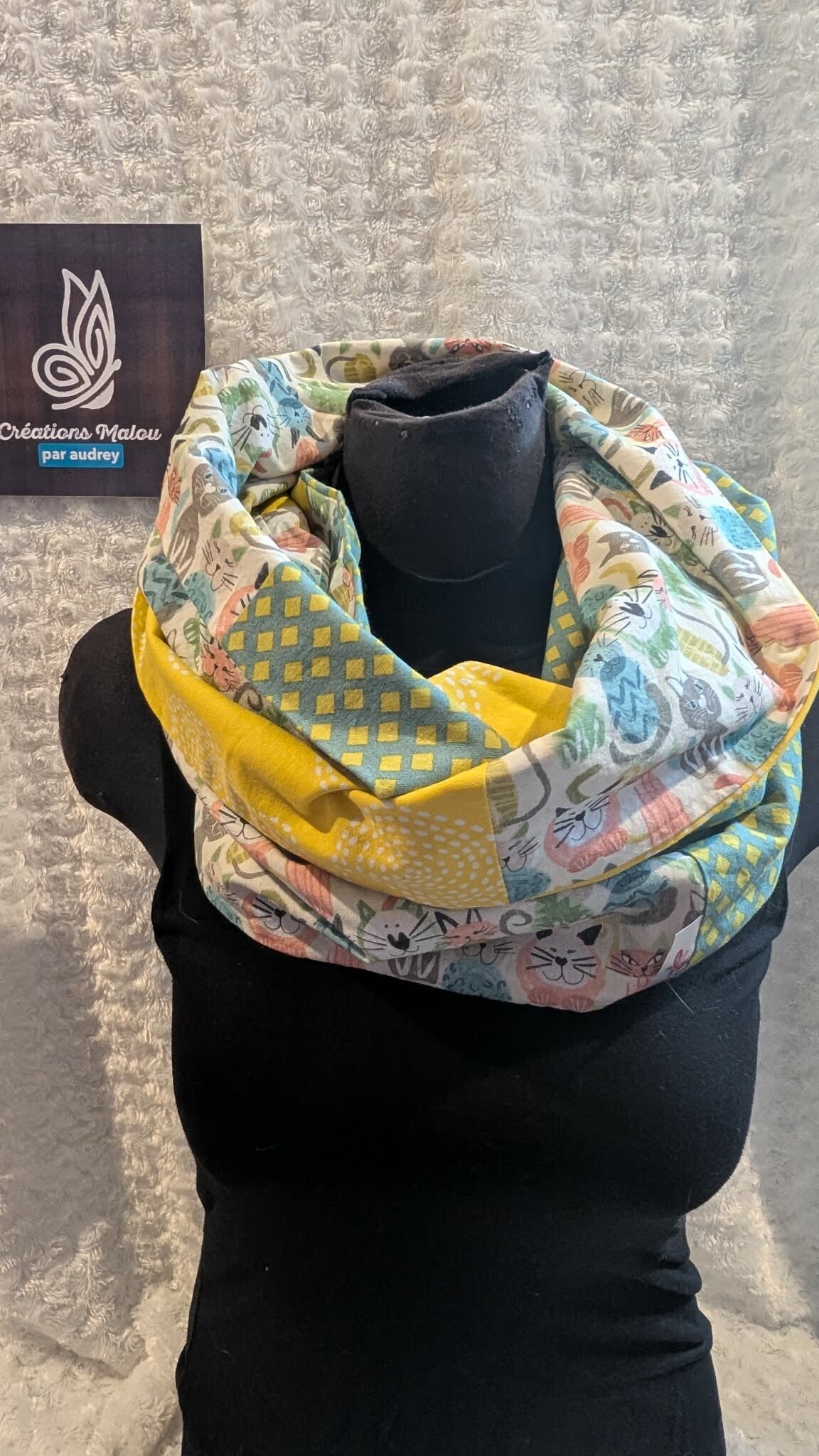 foulard femme infini