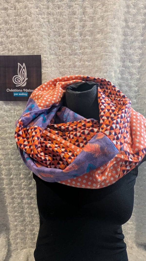 foulard femme infini