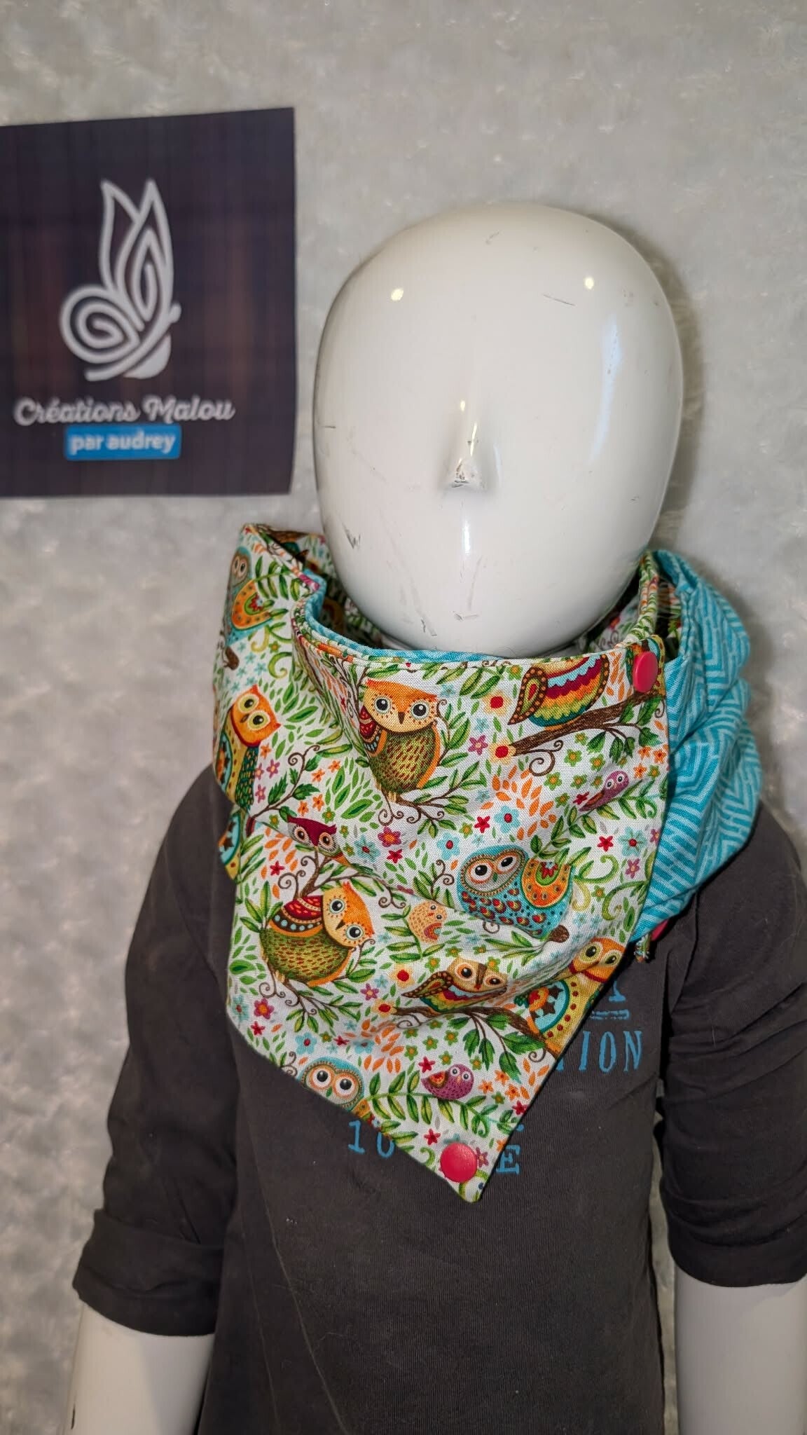 foulard presque grand ( 5-9 ans )