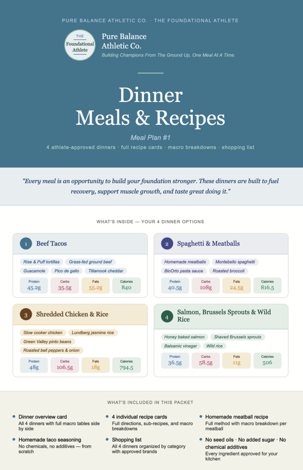 Dinner Meals - 1
