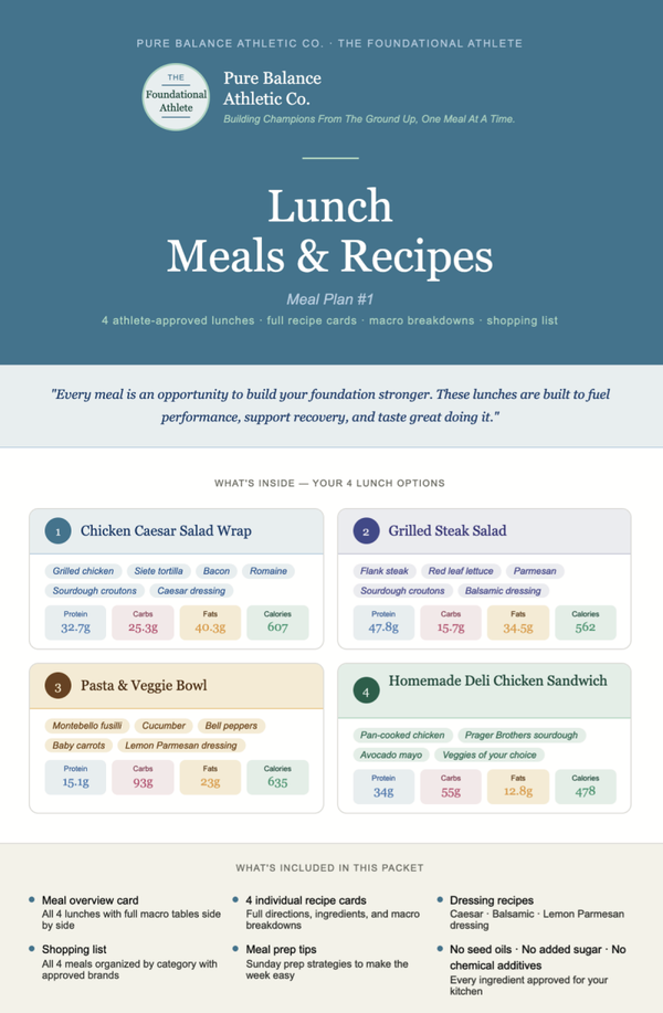 Lunch Meals - 1