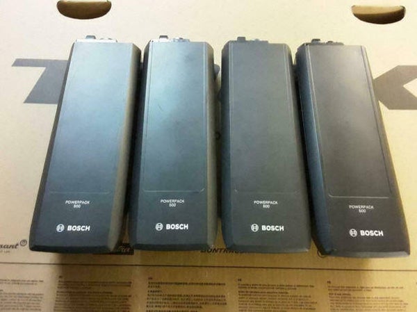 Batterie Power Pack 500 Bosch porte bagage en gris ou noir