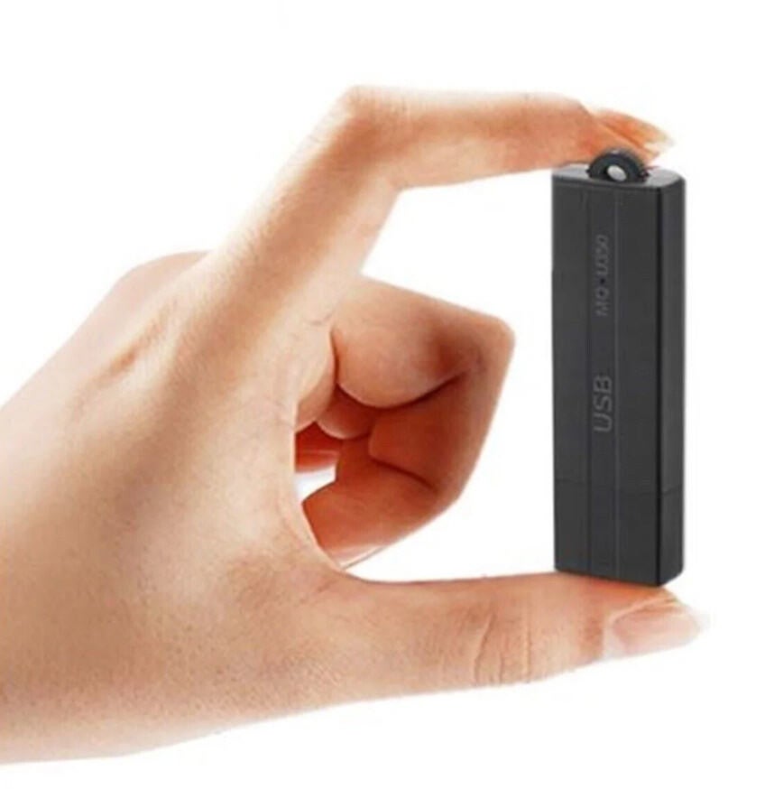 Enregistreur vocal USB premium – Enregistrement sonore discret - Détection sonore - 25 jours
