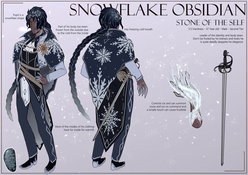 Snowflake obsidisn