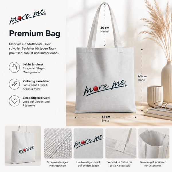 "more me" Premium Bag