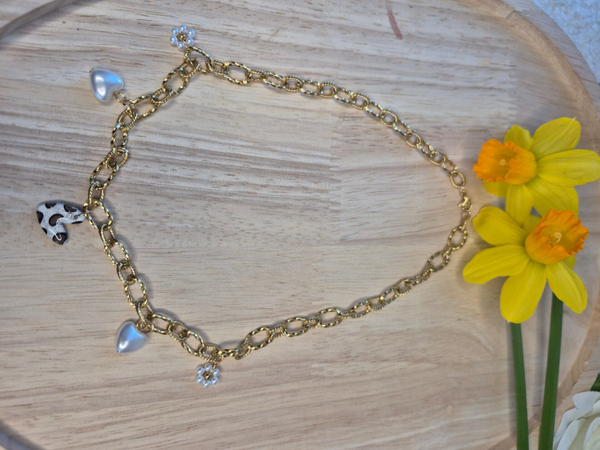 Collier + boucles d oreilles