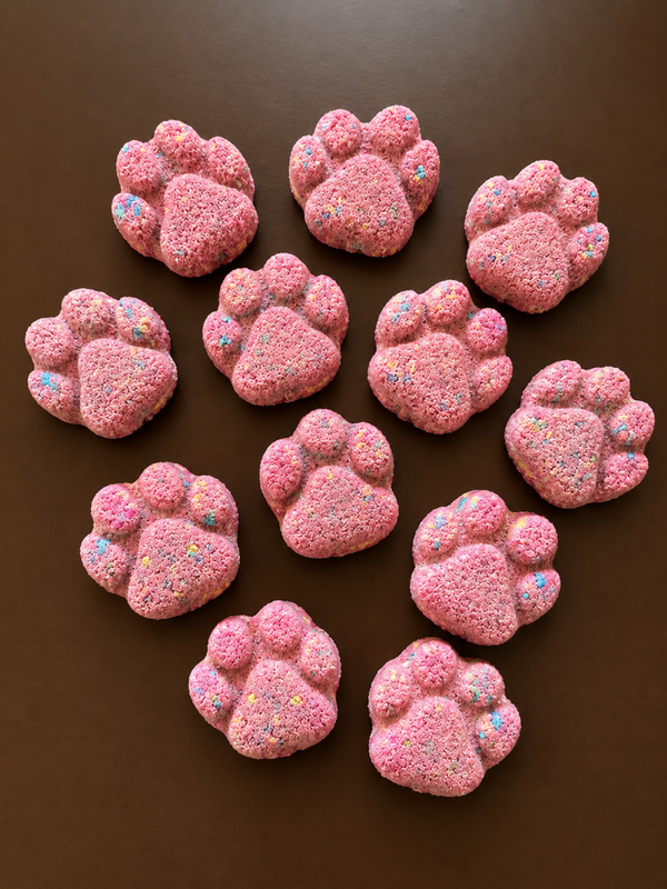 Paw bath rocks bag