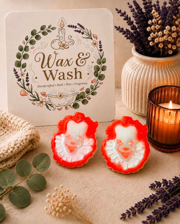 Shaped wax melts