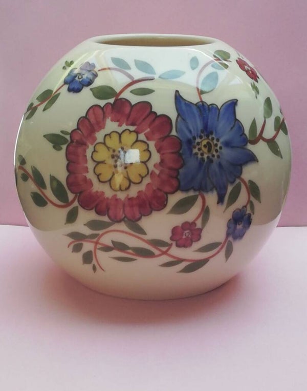 Vintage Bolvormig vaasje