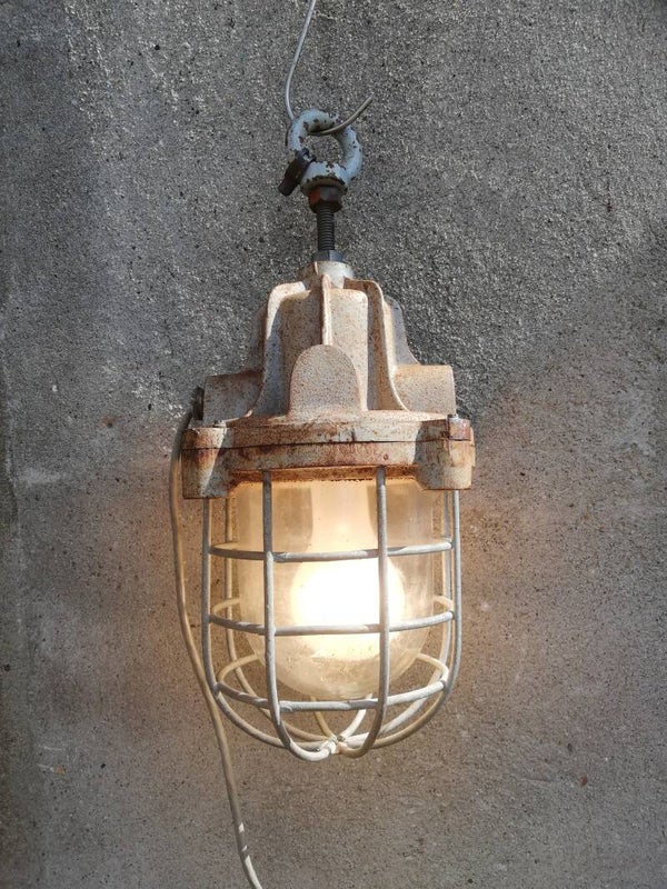 Vintage Bullylamp Kooilamp verkocht