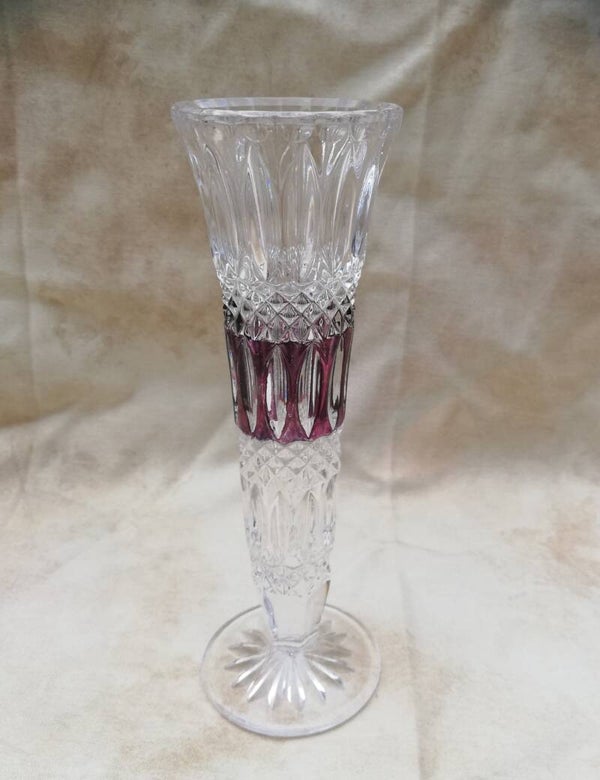 Vintage Vaasje dik glas