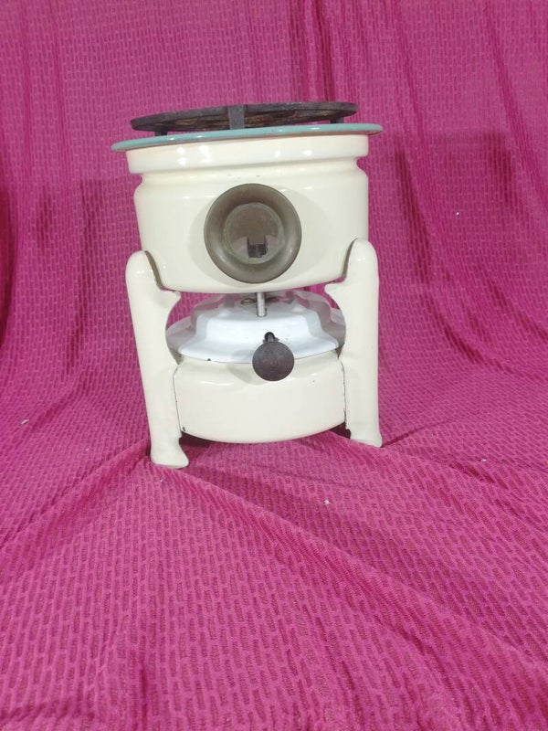Vintage oliestel 1 brander emaillene