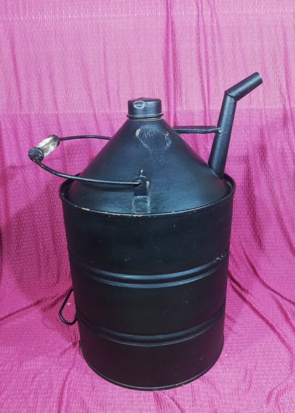 Vintage olie/benzine kan