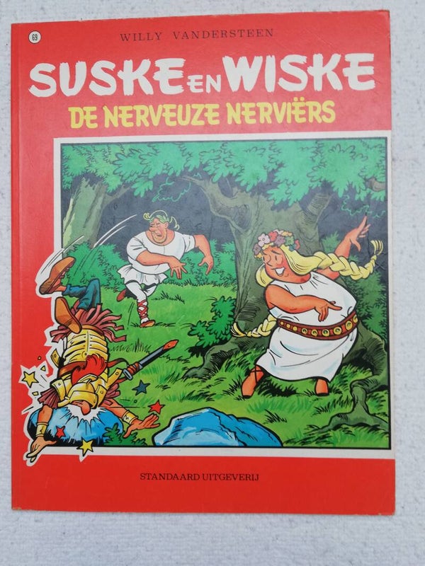 Strips Suske en Wiske 67. 69. 70. 71.74 .76 .78 .79