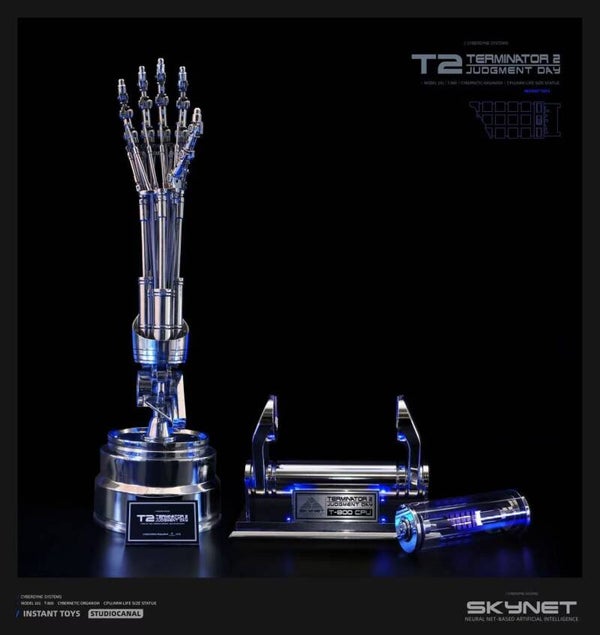 IT CUSTOM LIFE SIZE ENDOSKELETON AND BRAIN CHIP (full fee)