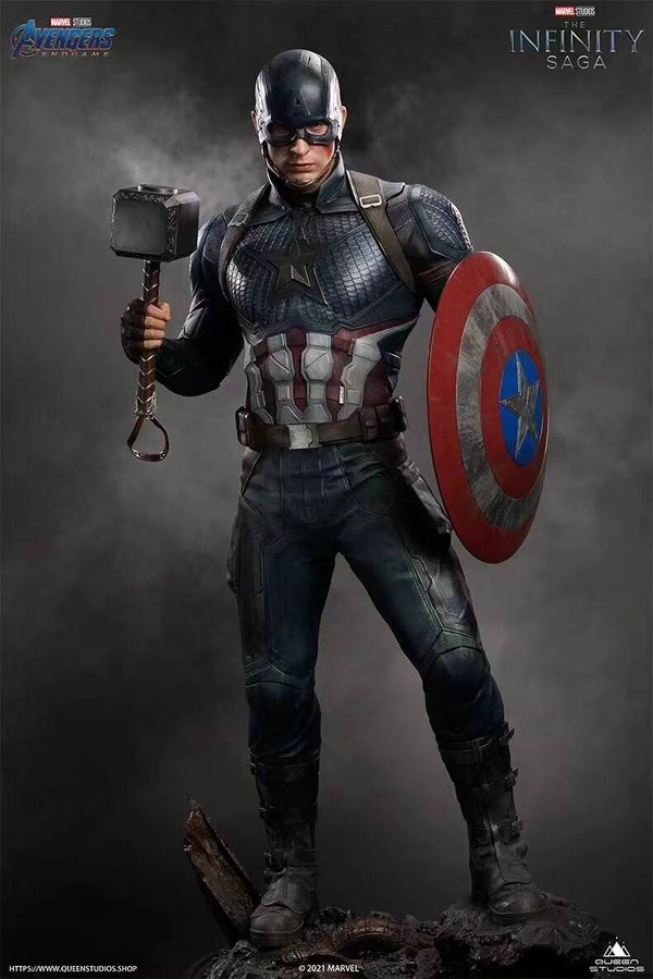 Queen Studios 1/2 Captain America