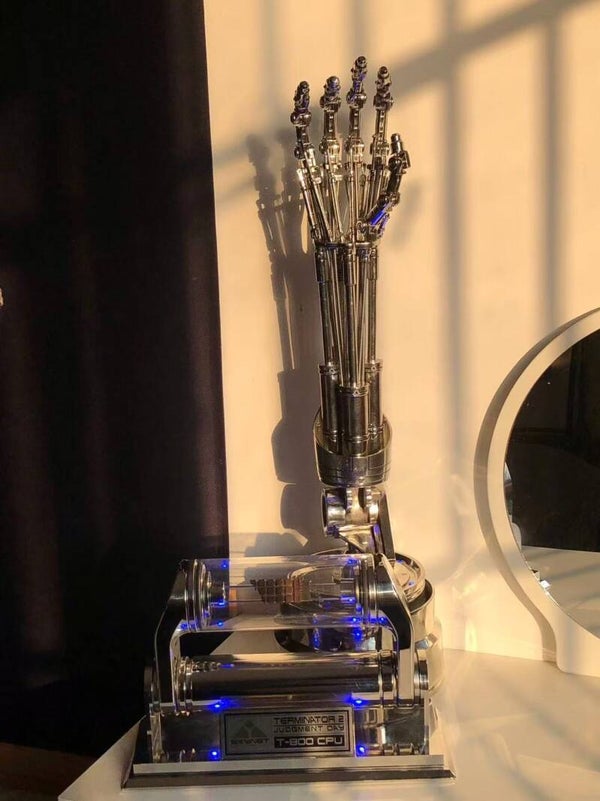IT CUSTOM LIFE SIZE ENDOSKELETON AND BRAIN CHIP ( Deposit)