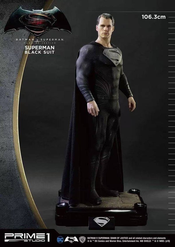 Prime 1 BVS Superman Black suit 1/2 scale