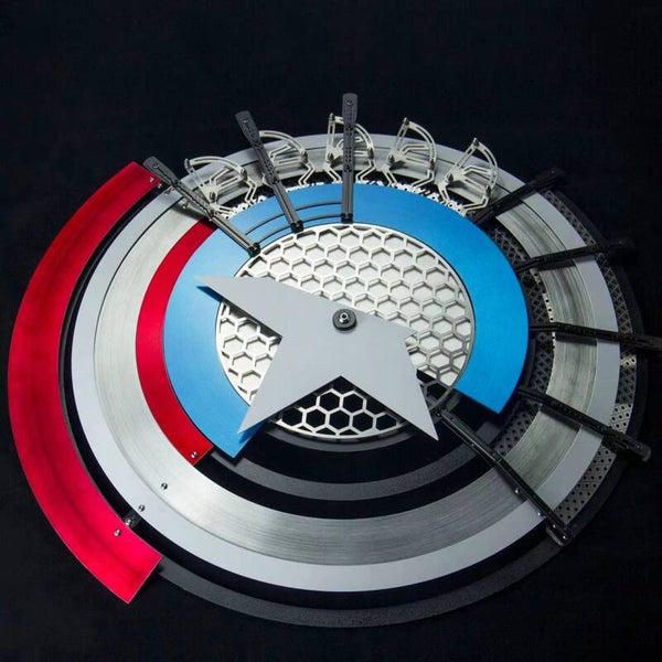 1/6 Custom Captain America Prototype Shield