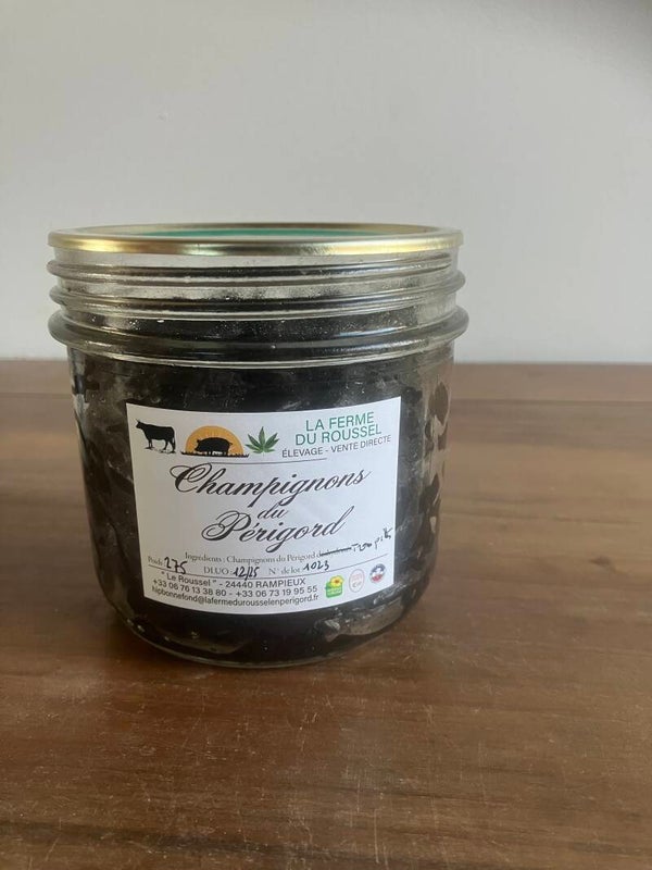 Trompettes de la mort au naturel 275 grammes