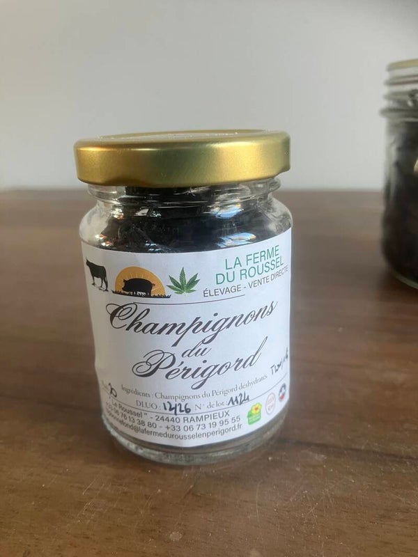 Trompettes de la mort déshydratées 25 grammes