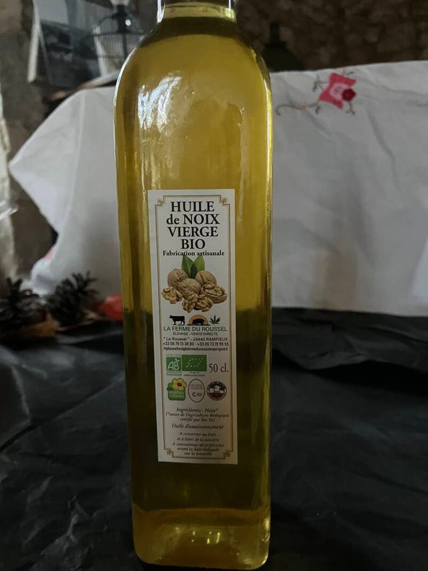 Huile de noix bio 50 cl