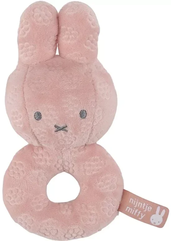 Nijntje rammelaar - roze