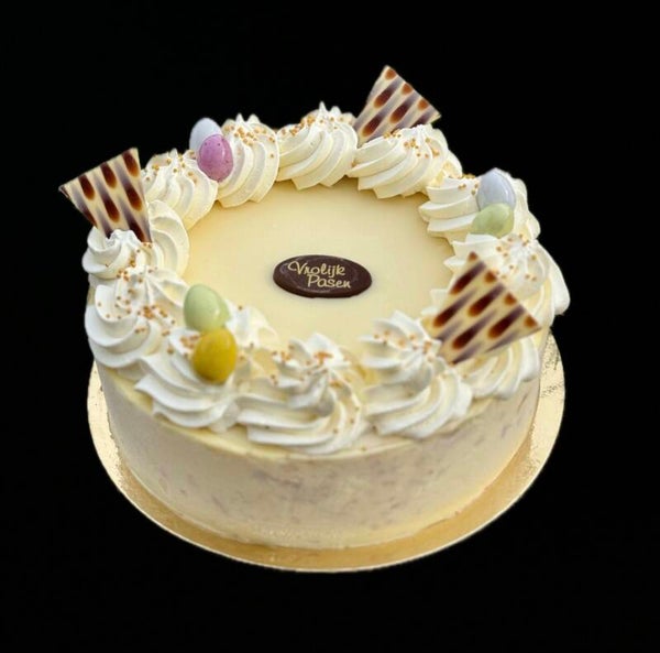 Sinaasappel roomijs met witte chocolade