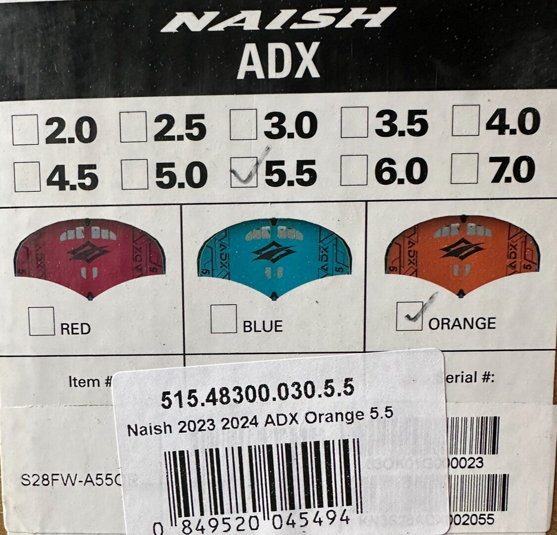 Naish Wing ADX 4.5 black teal 2025