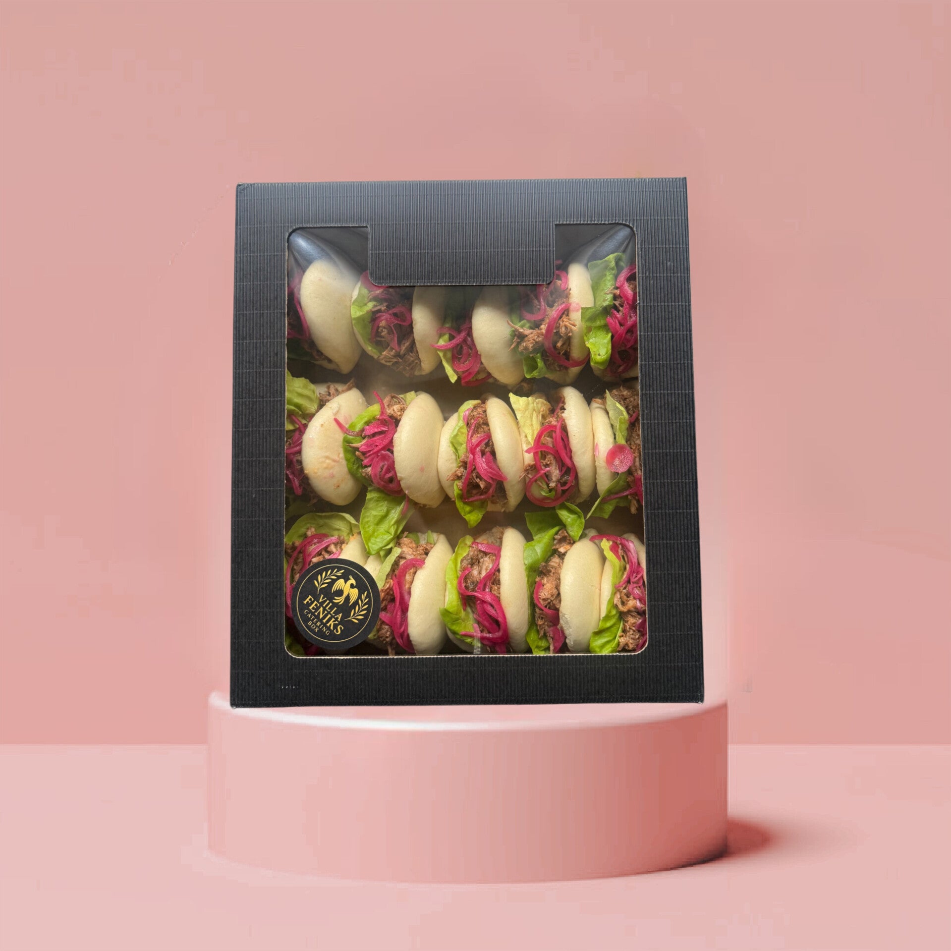 Bao Box z szarpną wieprzowiną