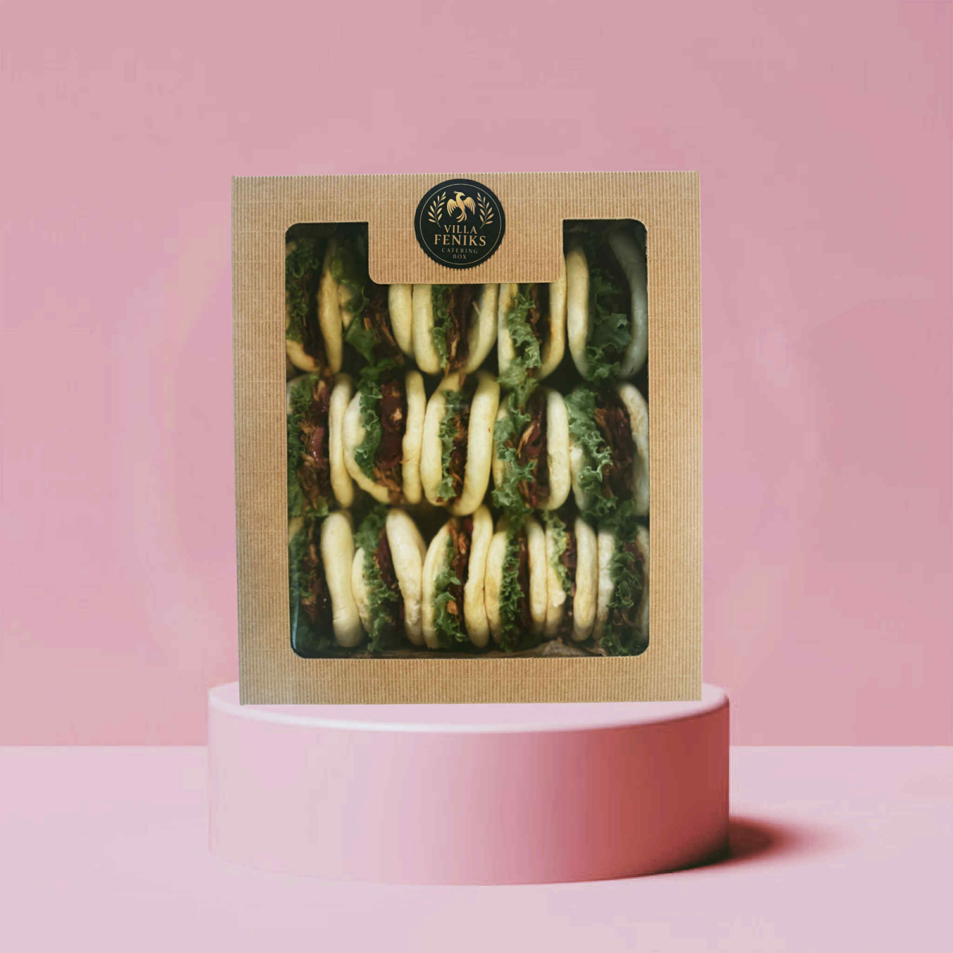 Bao Box z szarpną wieprzowiną