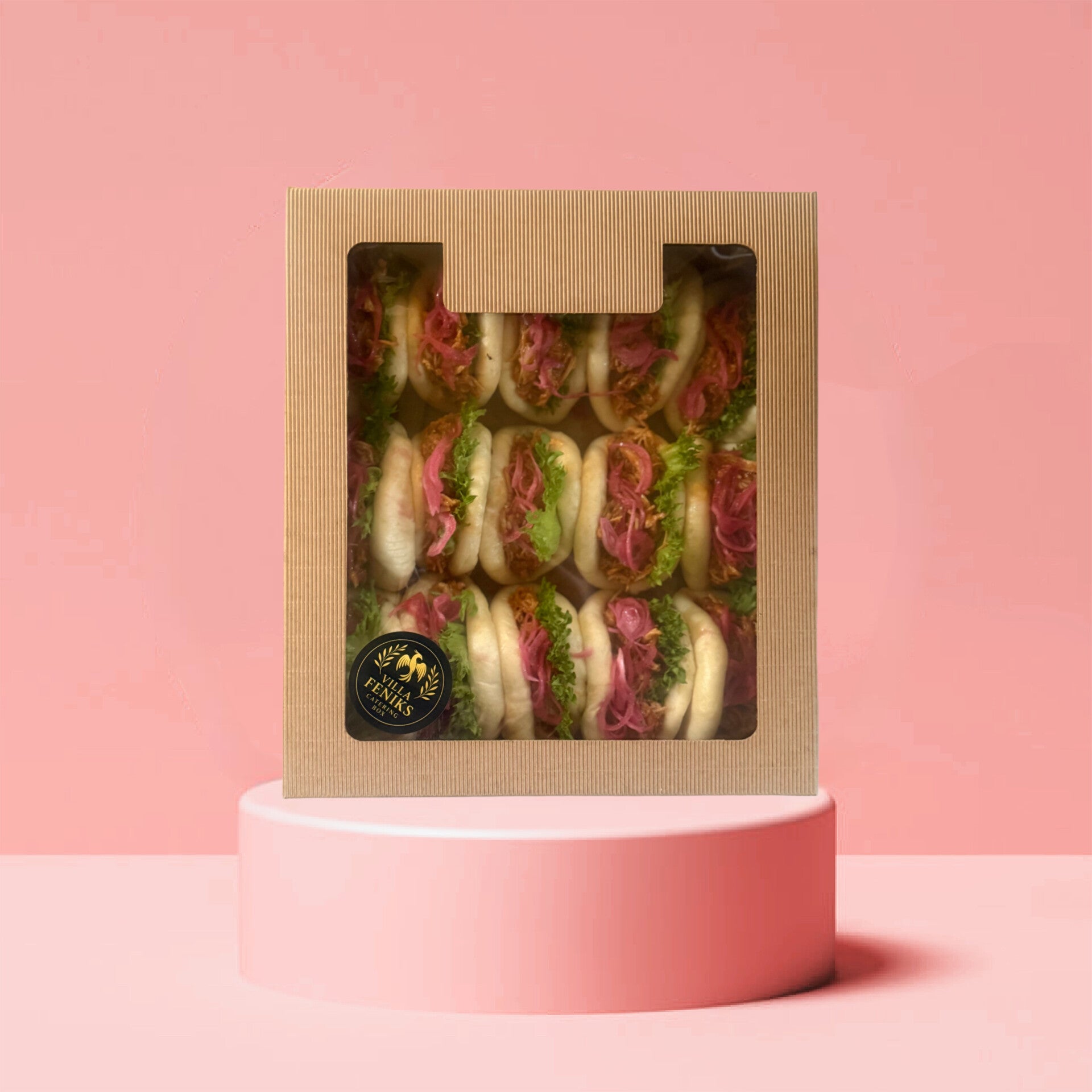 Bao Box z szarpną wieprzowiną