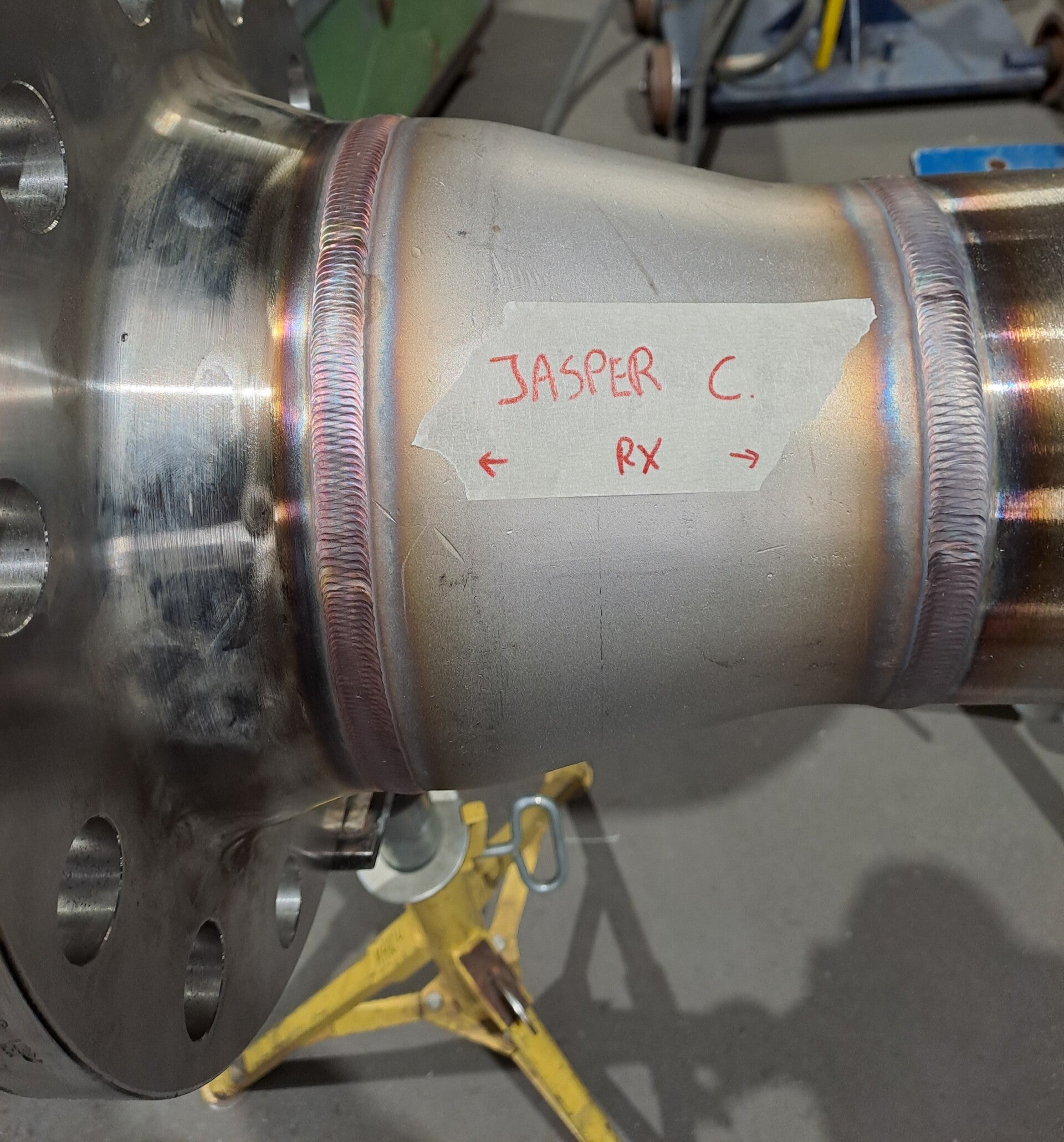 gekeurd inox laswerk coppejans jasper weldings Maldegem