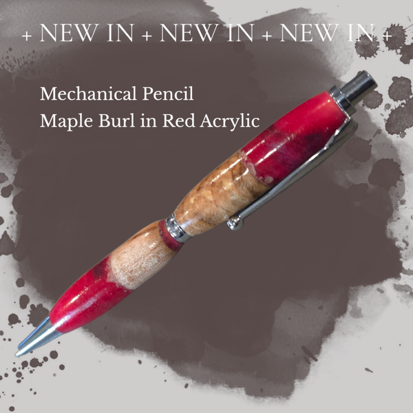 Hand-Turned Mechanical Pencils – One of a Kind Craftsmanship