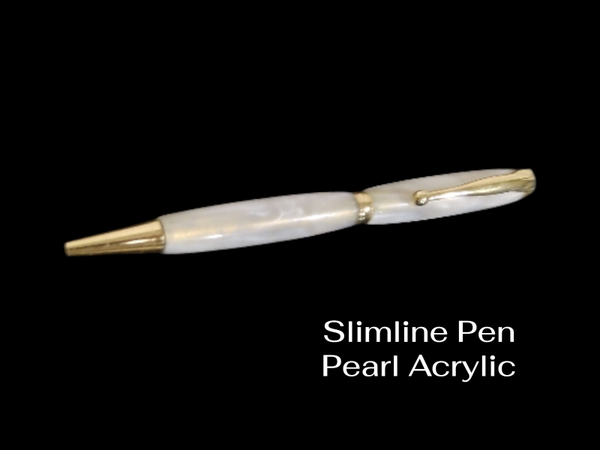 Hand-Turned Slimline Ballpoint Pens