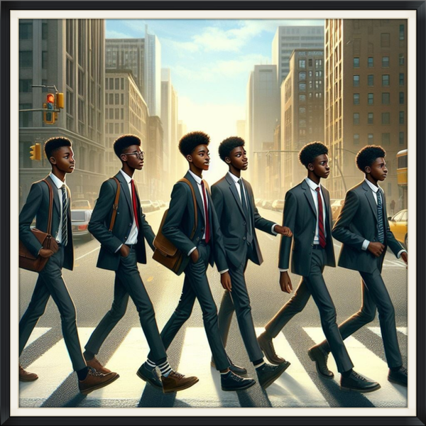 Future Icons: Young Boys in Suits