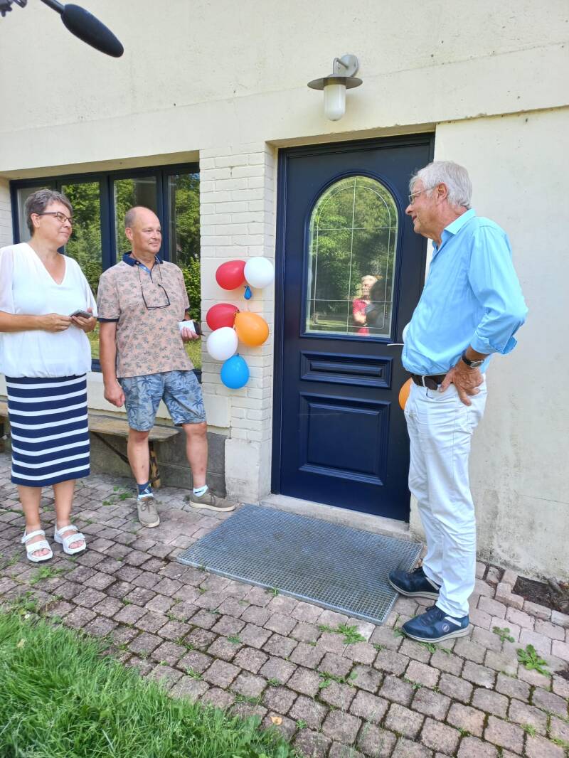 Opening door de burgemeester